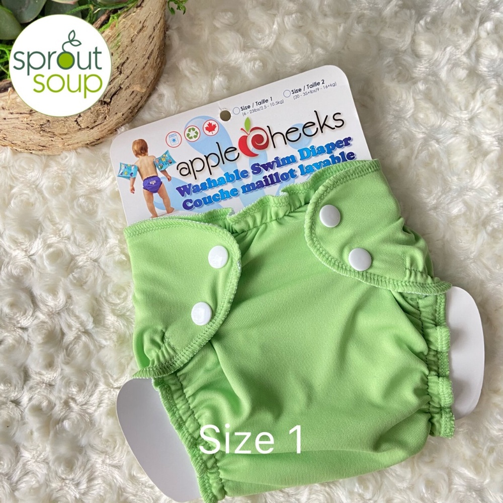 AppleCheeks Swim Diaper Mojito
